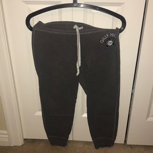 Grey sweatpants